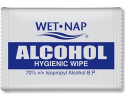 Wet-Nap Alcohol Wipe 70 Bulkpack 100 stuks