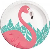 Flamingo Borden 23cm 8st