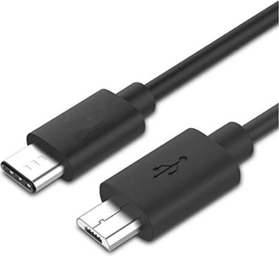 50CAL OTG video feed kabel 30cm micro-USB >> USB-C (Android) | bol.com