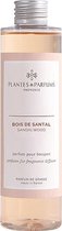 Plantes & Parfums Natuurlijke Sandalwood Geurolie & Navulling Geurstokjes - Kruidige Geur - 200 ml