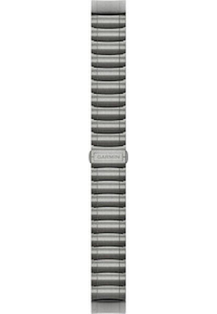 Garmin - Ersatz--Wechselarmband - Ersatzarmband QuickFit 22 Hybrid-Metall-Armband - 010-12738-20