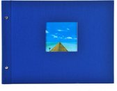 Goldbuch - Schroefalbum Bella Vista - Blauw - 31x39 cm