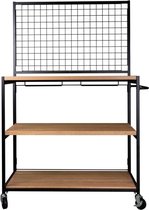 Trolley met Rasterpaneel - Haco Marché