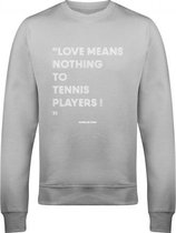 Organic dames tennis sweater - Love means...!
