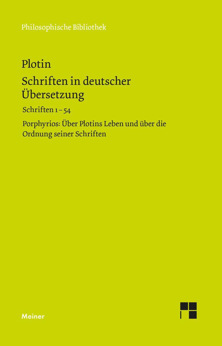 Bol Com Schriften In Deutscher Ubersetzung Ebook Plotin Boeken
