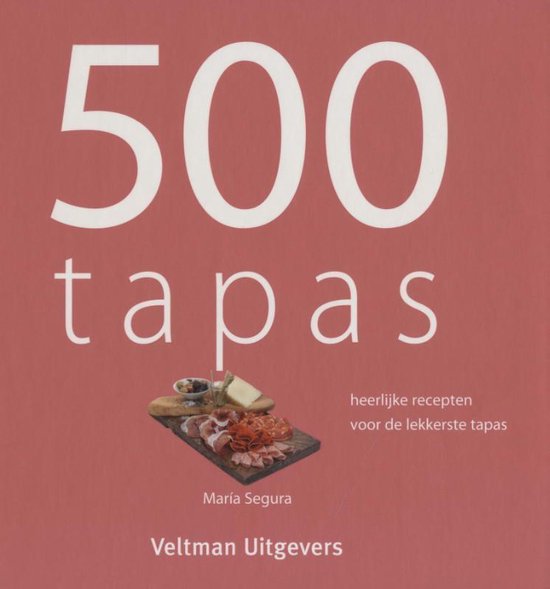 Boek cover 500 Tapas van Maria Segura (Hardcover)