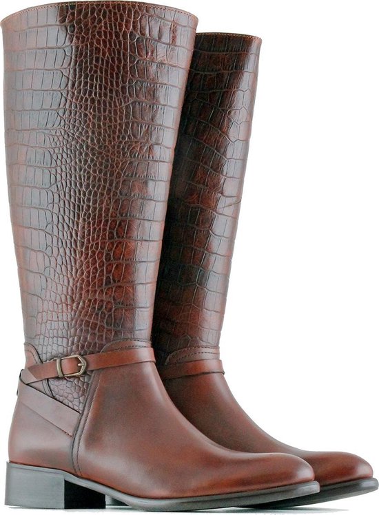 Jilsen Brede Schacht Laars Rianne Chestnut, kuitmaat 44cm | bol.com
