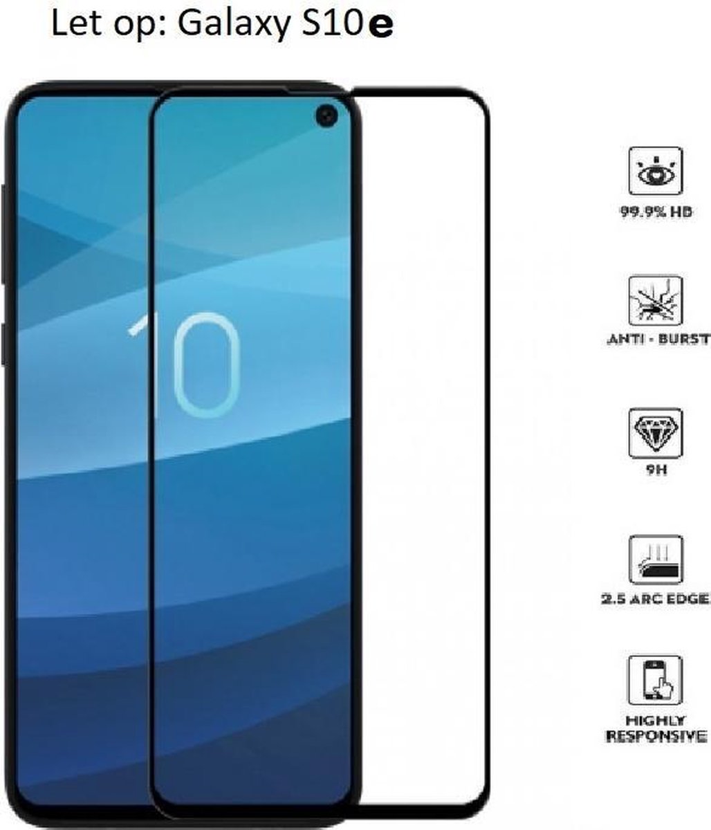 Samsung Glass Tempered screen protector Samsung Galaxy S10E 3D full screen covered explosion proof tempered glass Screen protective Glass Cover Film