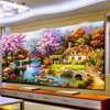 Rubye® Peinture de diamants Adultes - Peinture de diamants Enfants - Paysage géant - 100x50cm