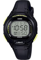 Bol.com Casio Collection LW-203-1BVEF Unisex Horloge 35 mm - Zwart aanbieding