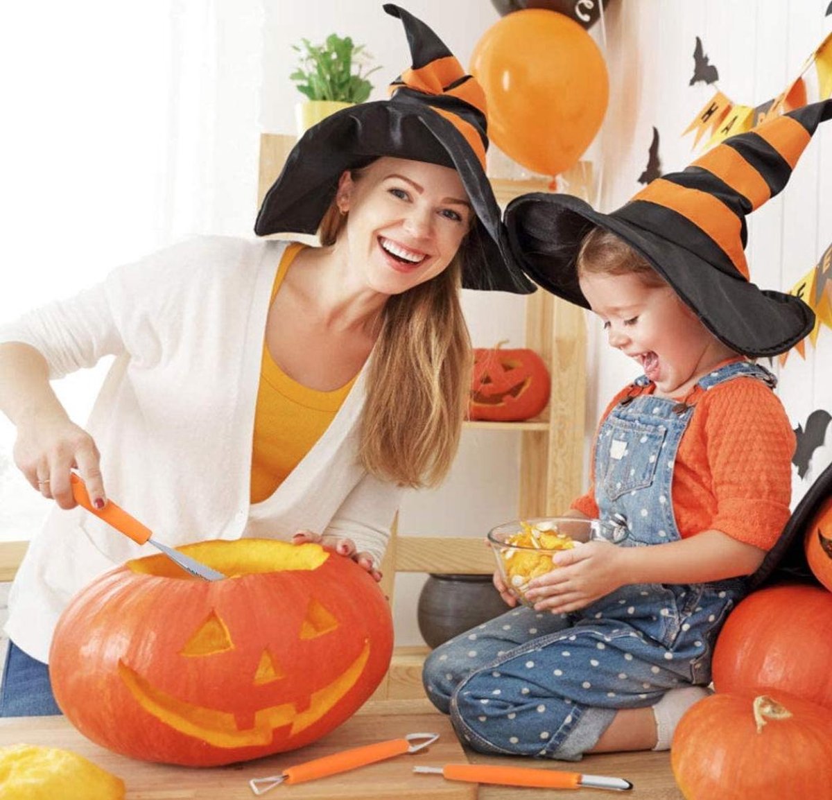 Kichvoe 6pièces Cuillères Acier Inoxydable Design Citrouille Pour Halloween Ustensiles De Dessert Pratiques Et Élégants Pour Vos Fêtes Et Picnics