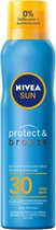 NIVEA SUN Protect & Bronze Zonnebrand spray SPF 30 - 200 ml