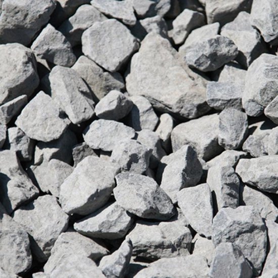 Basalt split zwart grijs siergrind 16-32 mm - KG - Zwart grijs Grind | bol.com