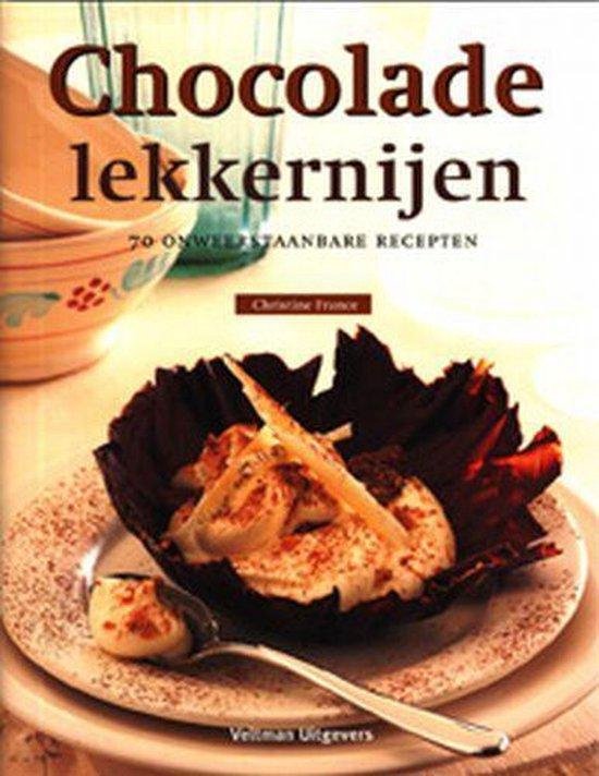 Cover van het boek 'Chocolade lekkernijen' van Christine France