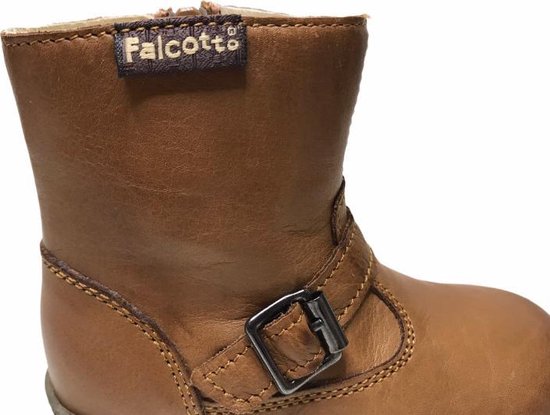 Botte à glissière à boucle Falcotto 1213 cognac taille 20