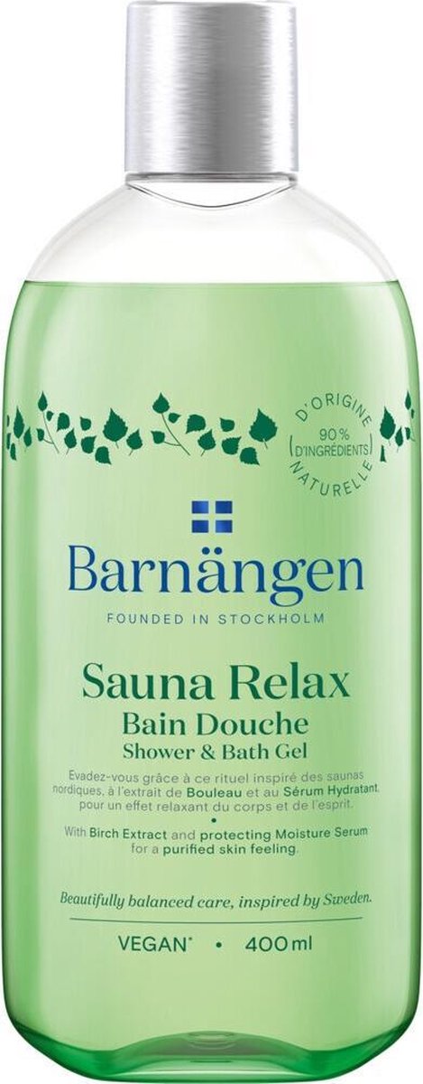 10x Barnangen Bad en Douchegel Sauna Relax 400 ml
