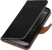 Wicked Narwal | Premium TPU PU Leder bookstyle / book case/ wallet case voor LG G5 Zwart