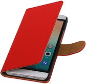 Wicked Narwal | bookstyle / book case/ wallet case Hoes voor Huawei Honor 7i Rood
