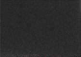 Film thermocollant, A5 14,8x21 cm, noir, paillettes, 1flles