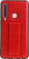 Wicked Narwal | Grip Stand Hardcase Backcover voor Samsung Samsung Galaxy A9 (2018) Rood