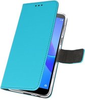 Wicked Narwal | Wallet Cases Hoesje voor Huawei Y5 Lite 2018 Blauw