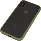 Wicked Narwal | Kleurcombinatie Hard Case voor iPhone XR Groen