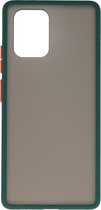Wicked Narwal | Kleurcombinatie Hard Case voor Samsung Samsung Galaxy A91 / S10 Lite Donker Groen