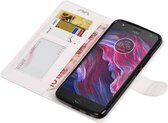 Wicked Narwal | Motorola Moto X4 Portemonnee hoesje booktype wallet case Wit