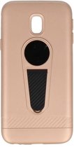 Wicked Narwal | Microfoon series hoesje Samsung Samsung Galaxy J3 2017 Goud