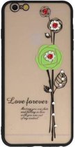 Wicked Narwal | Love Forever Hoesjes voor iPhone 6 / 6s Plus Groen