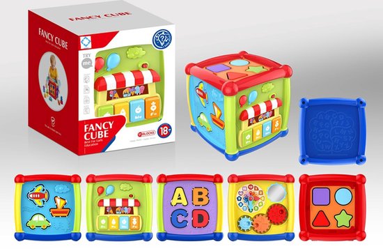 Blokkendoos Vormpjes – | Speelgoed Blokken 1 | Baby Speelgoed Box – jaar |... | bol.com
