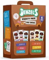 Denzels Dog Chews Variety Pack 6x55 gram