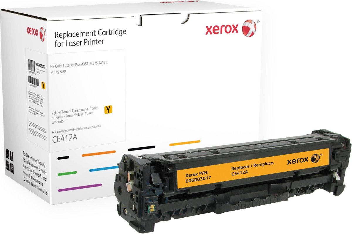 Xerox 006R03017 - Toner Cartridges / Geel alternatief voor HP CE412A