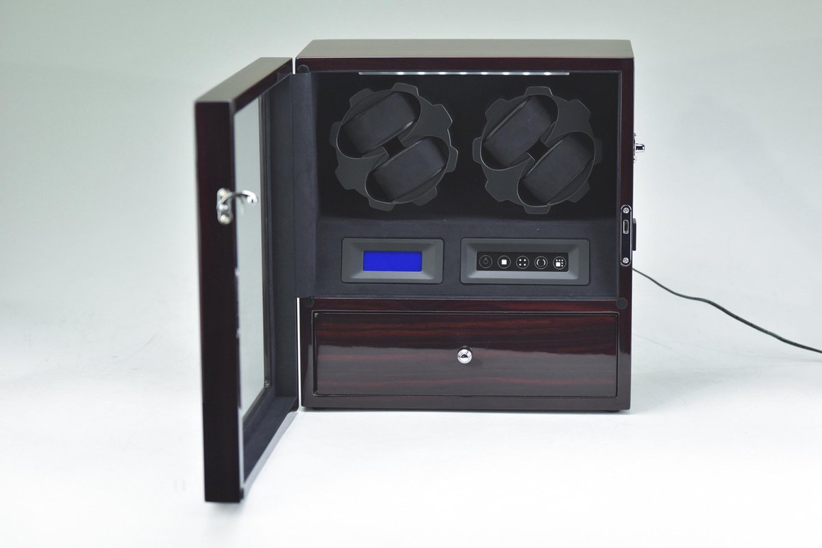 Roogs Watchwinder voor 4 automatische uurwerken +5