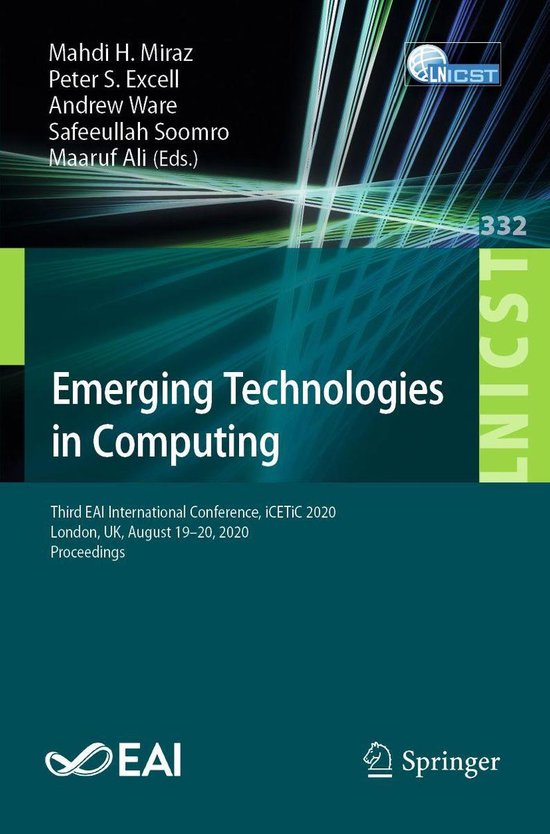 Springer Nature Proceedings Computer Science - Emerging Tech ... - cover