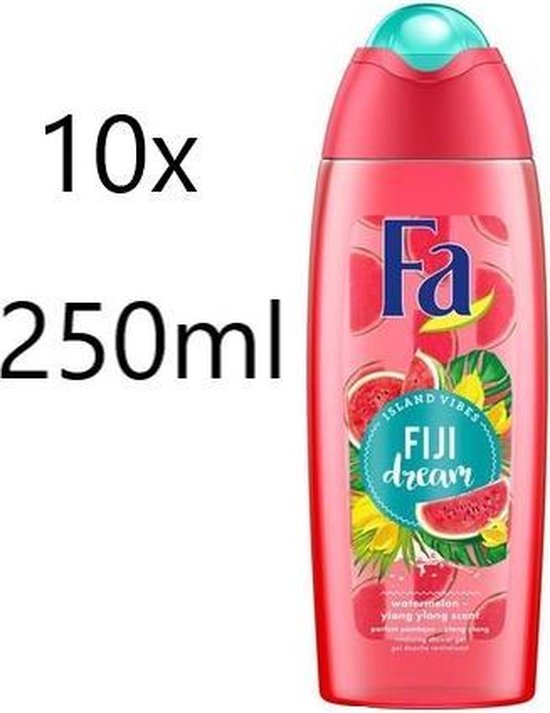 Fa Douchegel Fiji Dream voordeelpak 10x 250 ml