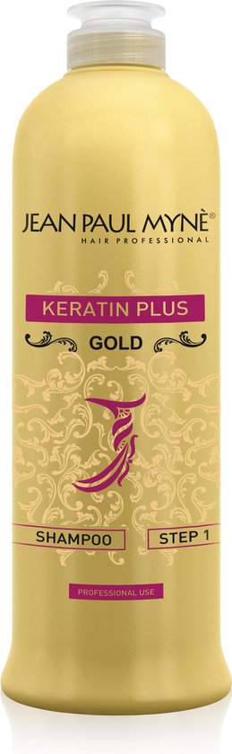 Jean Paul Myne Keratin Plus Gold Shampoo Stap1 500 ml | bol.com