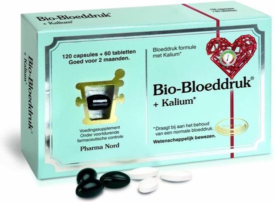 Pharma Nord - Bio-bloeddruk + kalium - 180 Capsules - Voedingssupplementen - Pharma Nord