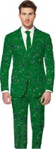 OppoSuits Cool Circuit - Mannen Kostuum - Feest - Maat: EU 52