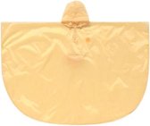 Doiy Regenponcho Smile In The Rain 104 Cm Polyester Geel