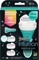 Bol.com Wilkinson Intuition 2 in 1 Sensitive Care Scheermes Voordeelverpakking 1 set aanbieding