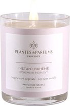 Plantes & Parfums Natuurlijke Bohemian Moment Sojawas Geurkaars  (tevens handcrème)I Poederige Geur I 180g I 40u