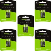 Green Cell Oplaadbare Batterijen AA | 2600mAh | 12 stuk | Rechargeable