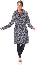 Coat Maddy kapla midnight / off white, size M