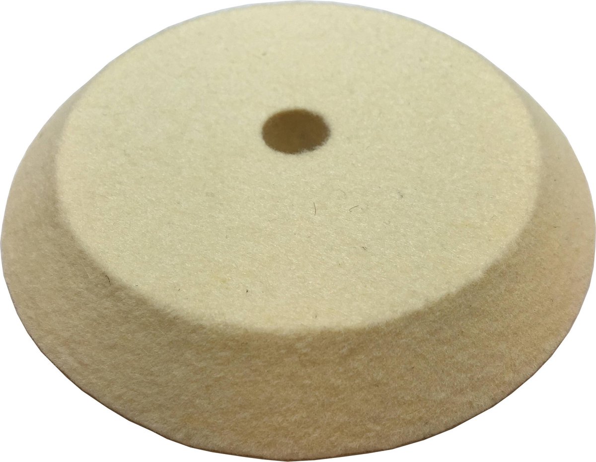 WIVAMAC Viltschijf spits 100 x 12 mm, d 12 mm