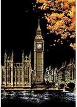 Big Ben - Londen | Scratch Art 41 x 28cm