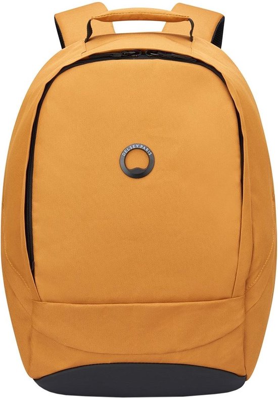 Delsey Securban Laptop Backpack - Anti Diefstal - 1 Compartment - 13,3 inch  - Yellow | bol.com