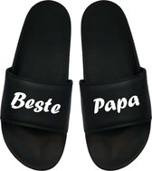 Cadeau Kerstmis - Cadeau Kerst - Cadeau Kerst - Cadeau Vader - Cadeau Vaderdag - Papa Badslippers- Badslippers Heren - Cadeau Badslippers 40