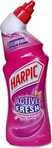 Harpic Active Fresh WC Gel - 750 ml - tropische bloemen