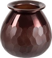 J-Line Vaas Cognac Glas Bruin Small